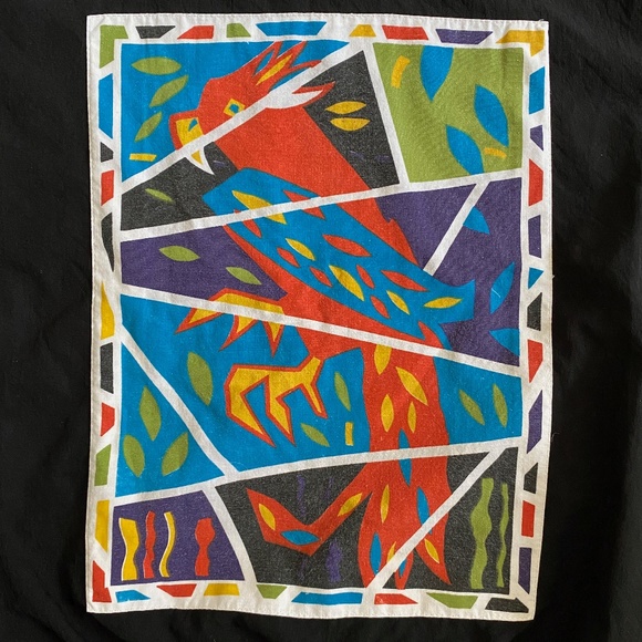 VTG I Teddi Sport I 1980s-1990s I Parrot Pullover Top - Picture 9 of 16